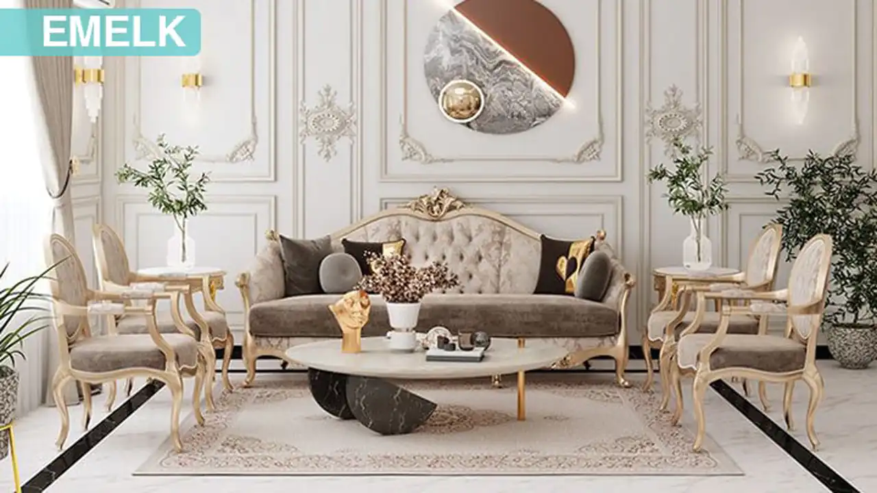 جدیدترین مدل مبل نئوکلاسیک + زیباترین مدل های مبل نئوکلاسیک بسیار لاکچری