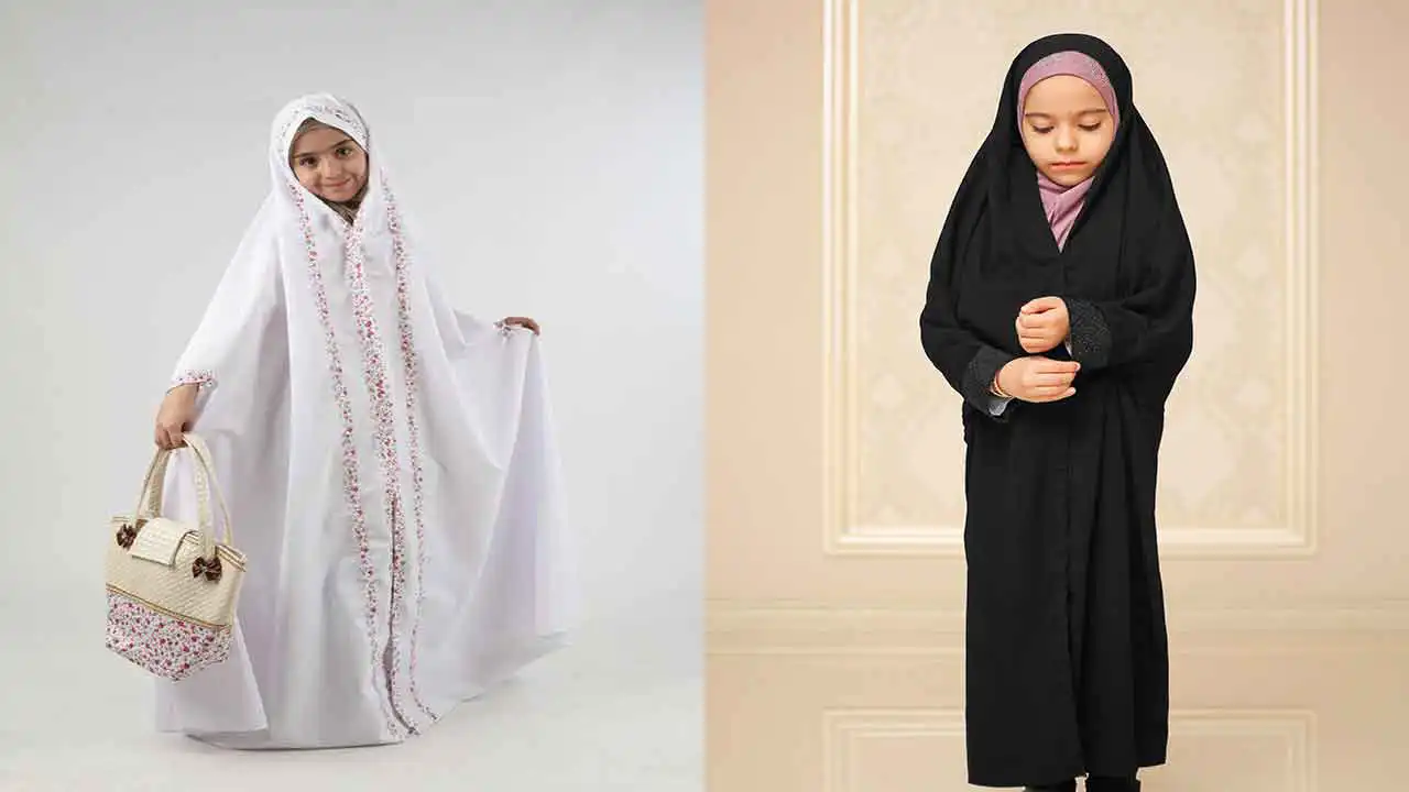 مدل چادر دخترانه + جدیدترین و متفاوت ترین مدل های چادر دخترانه عبایی و دانشجویی
