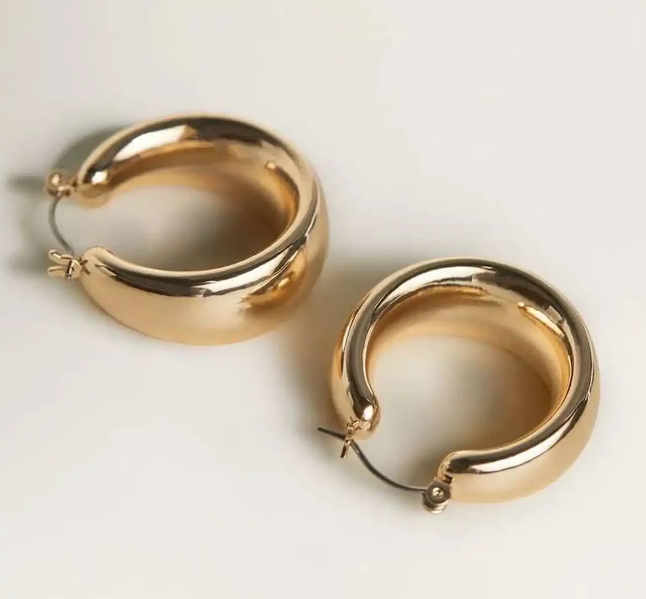 مدل گوشواره حلقه ای جدید + زیباترین و شیک ترین مدل های گوشواره حلقه ای طلا