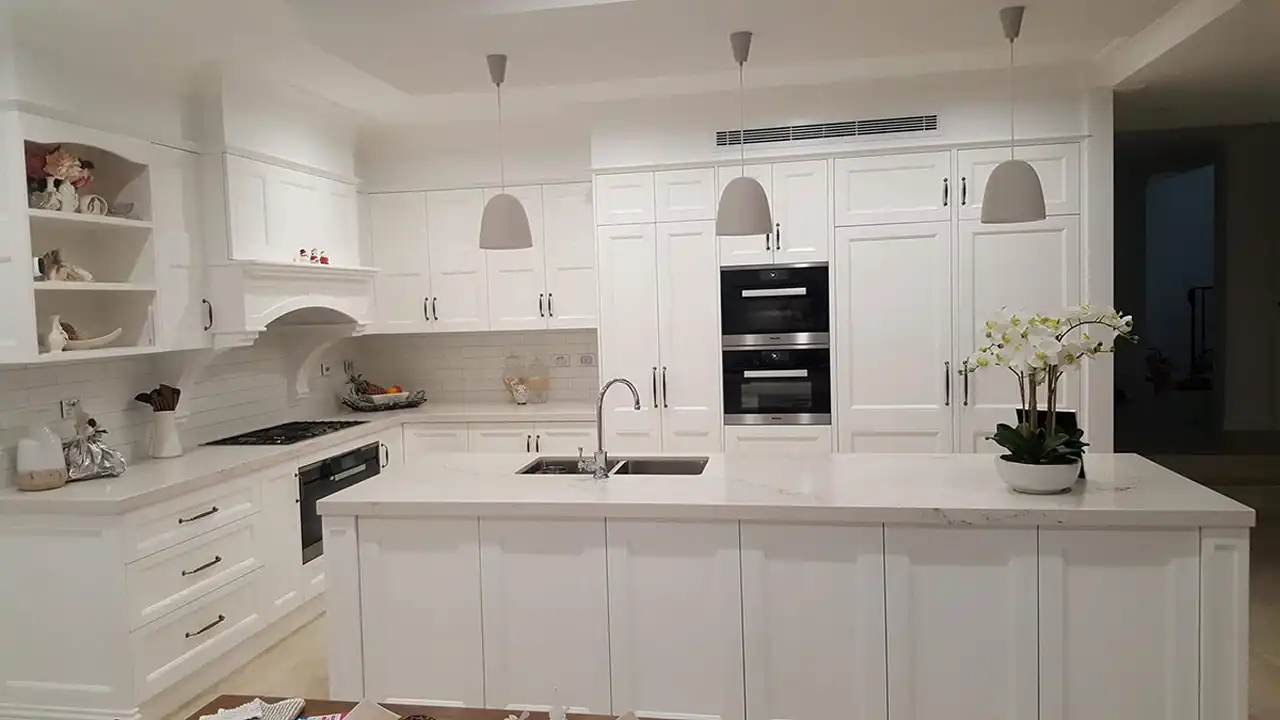 مدل کابینت انزو + جدیدترین و شیک ترین ایده ها برای طراحی کابینت انزو مناسب آشپزخانه های کلاسیک