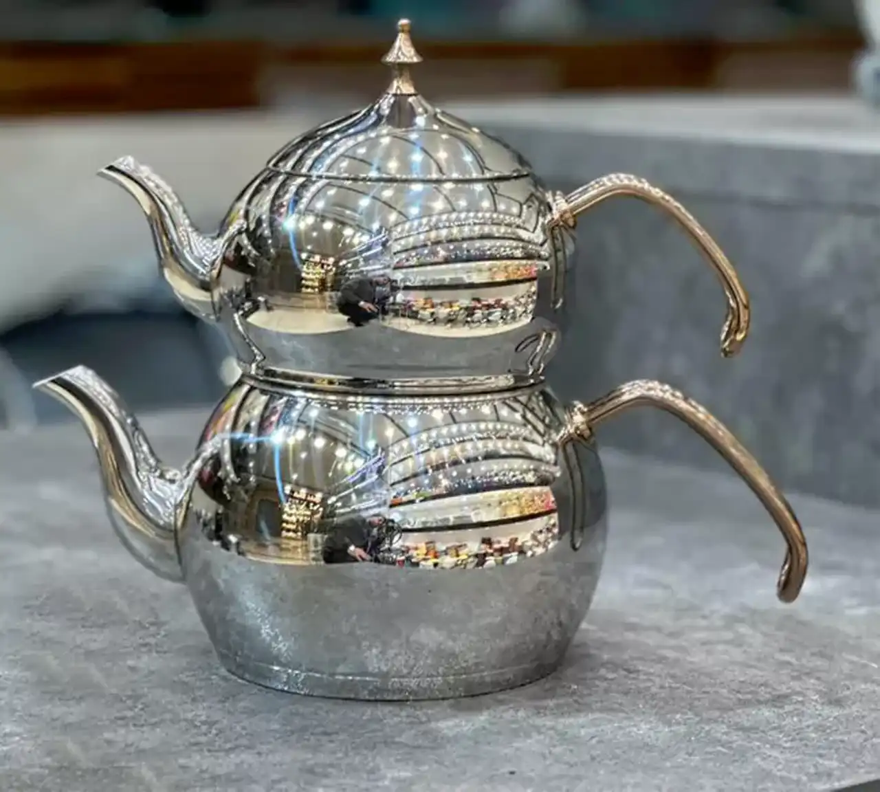 مدل کتری قوری + جدیدترین و شیک ترین مدل های کتری قوری چدنی و شیشه ای را اینجا ببینید