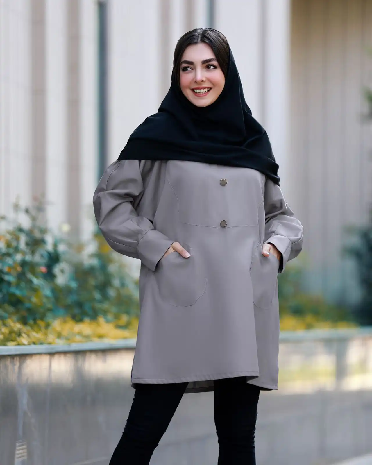 مدل مانتو ساده جدید + مدل های جدید و باکلاس مانتو ساده مناسب دانشگاه و اداره