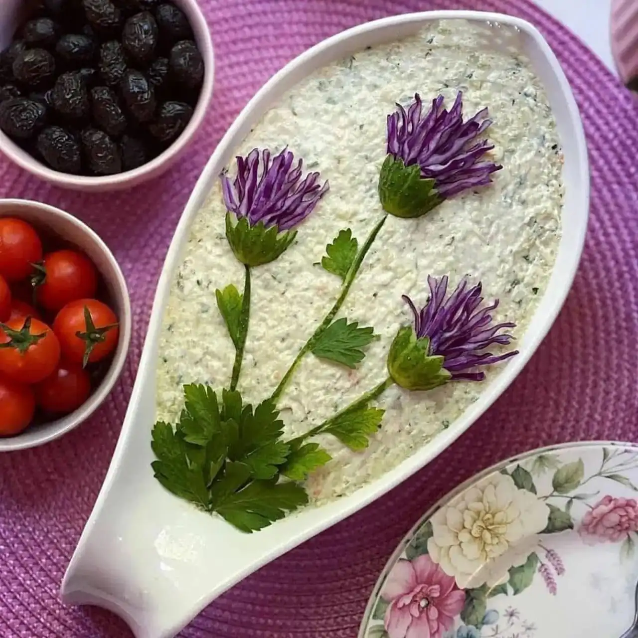 مدل سالاد الویه + ایده های ساده و بسیار خلاقانه برای تزیین کردن سالاد الویه برای جشن ها و مراسم