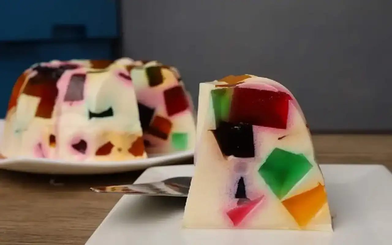 مدل ژله بستنی + مدل های زیبا و مجلسی ژله بستنی قالبی و تک نفره و تزیین با میوه ها