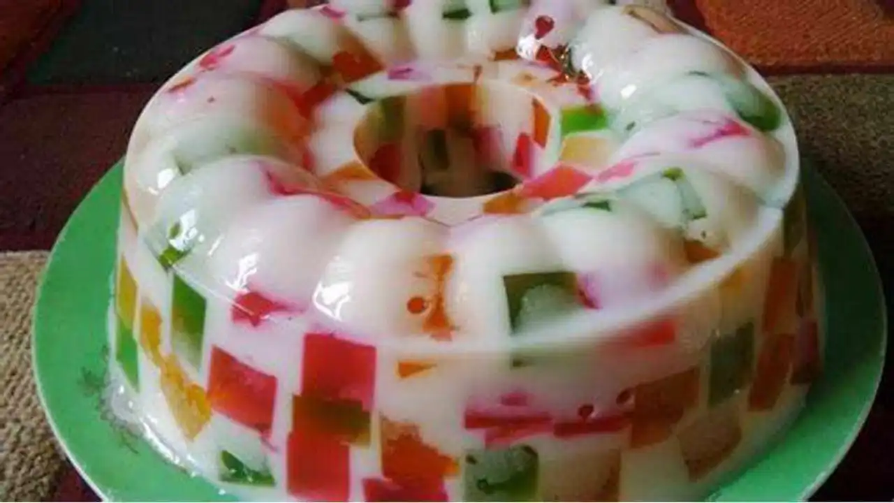 مدل ژله بستنی + مدل های زیبا و مجلسی ژله بستنی قالبی و تک نفره و تزیین با میوه ها