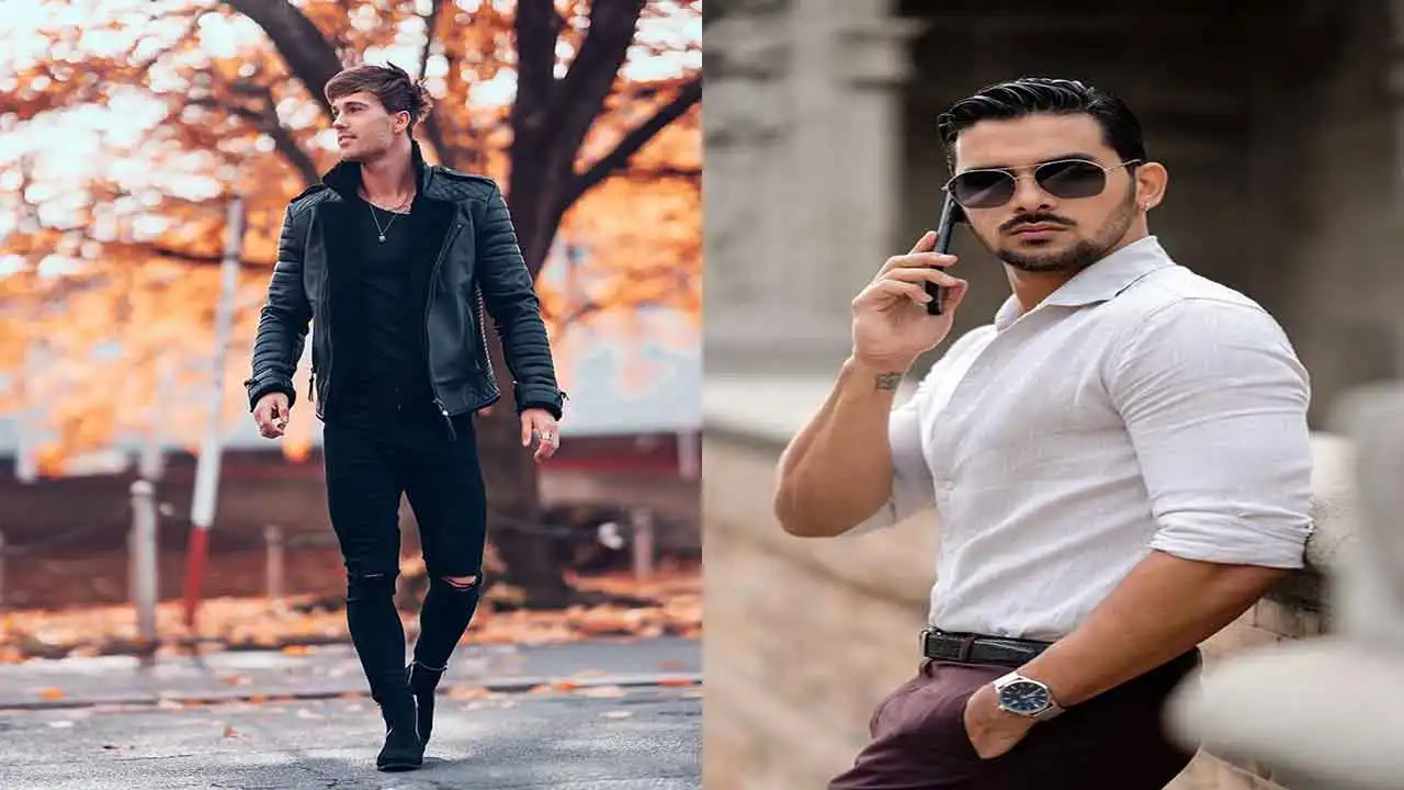 مدل عکس گرفتن مردانه + ژست های متفاوت و شیک عکس گرفتن تک نفره برای آقایان