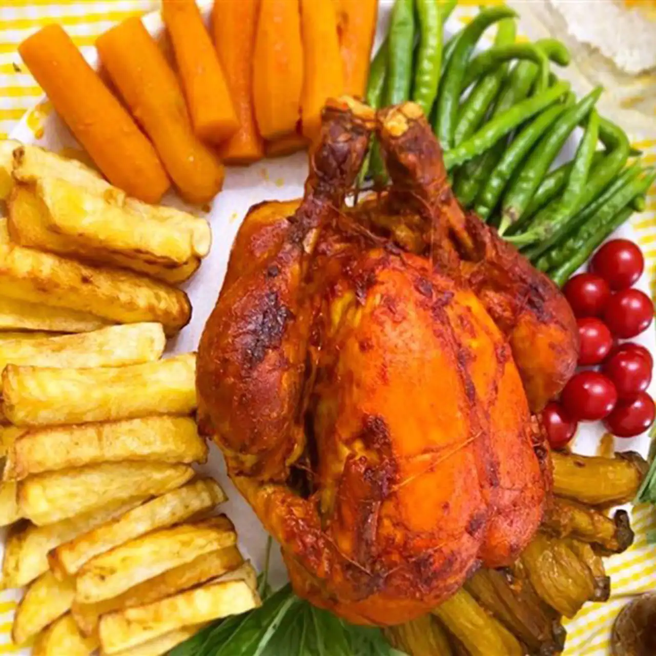 تزیین مرغ شکم پر + زیباترین ایده ها برای تزیین مرغ شکم پر بسیار شیک و لاکچری