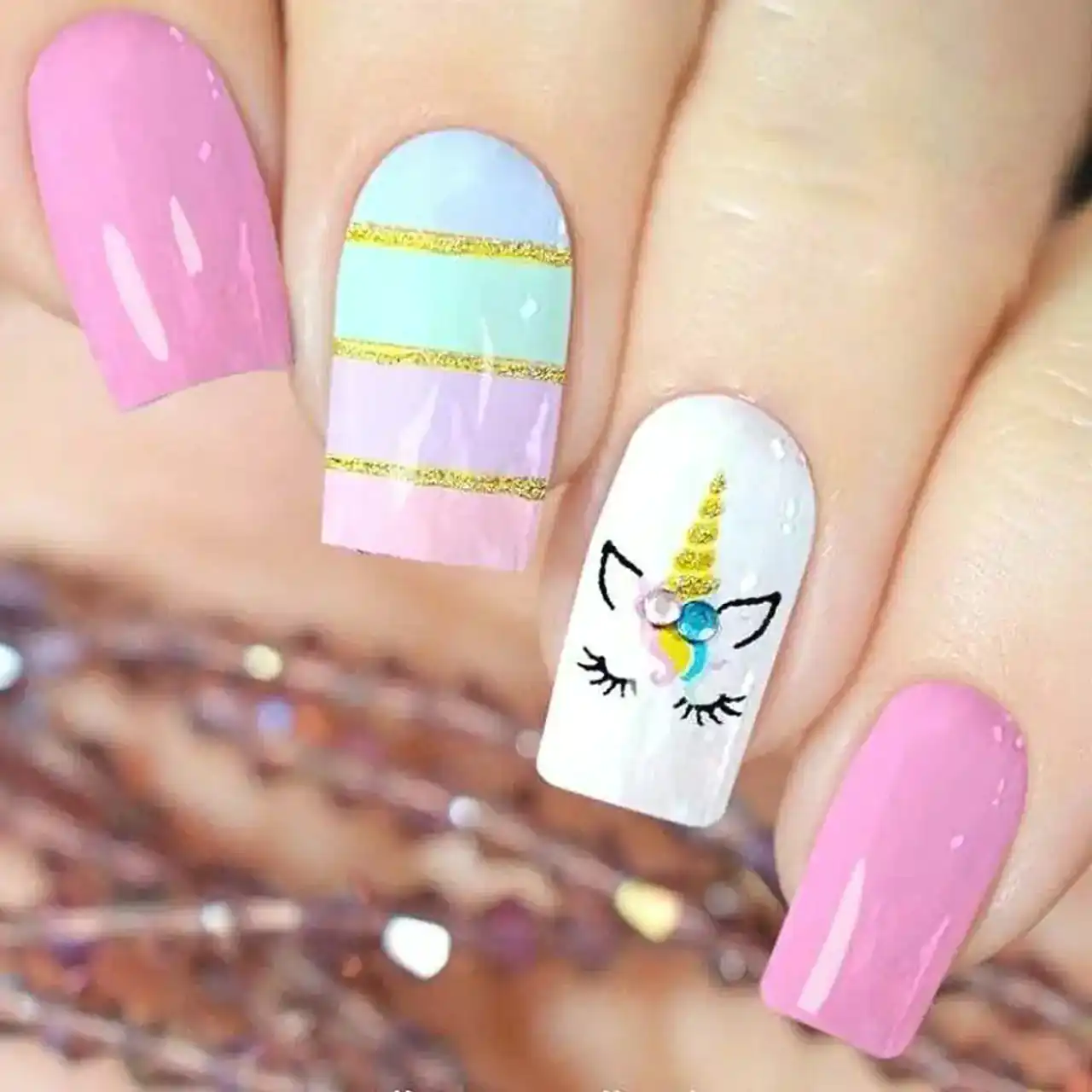 مدل ناخن بچه گانه جدید + زیباترین مدل های ناخن بچه گانه جدید و ترند امسال