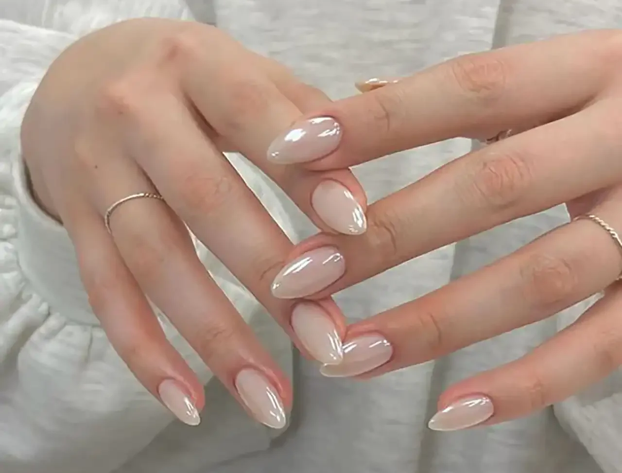 مدل ناخن کروم صدفی + زیباترین مدل های ناخن کروم صدفی ترند امسال