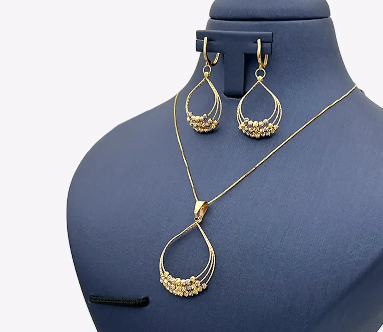 نیم ست طلا جدید + زیباترین مدل های نیم ست طلا جدید ترند امسال بسیار شیک