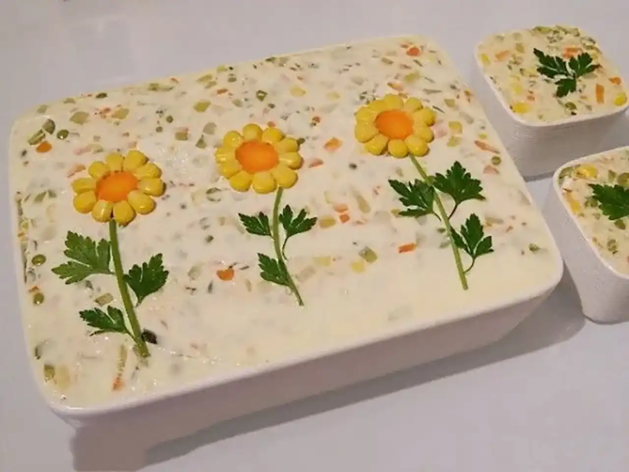 مدل سالاد الویه برای تولد + زیباترین مدل های سالاد الویه برای تولد بسیار لاکچری