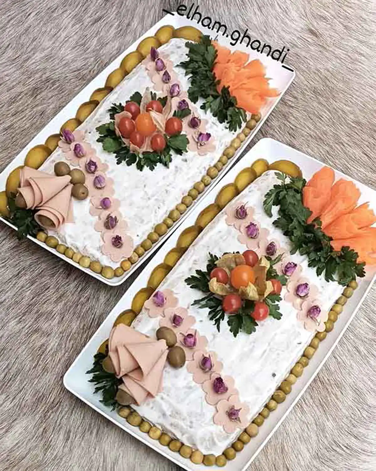 مدل سالاد الویه برای تولد + زیباترین مدل های سالاد الویه برای تولد بسیار لاکچری