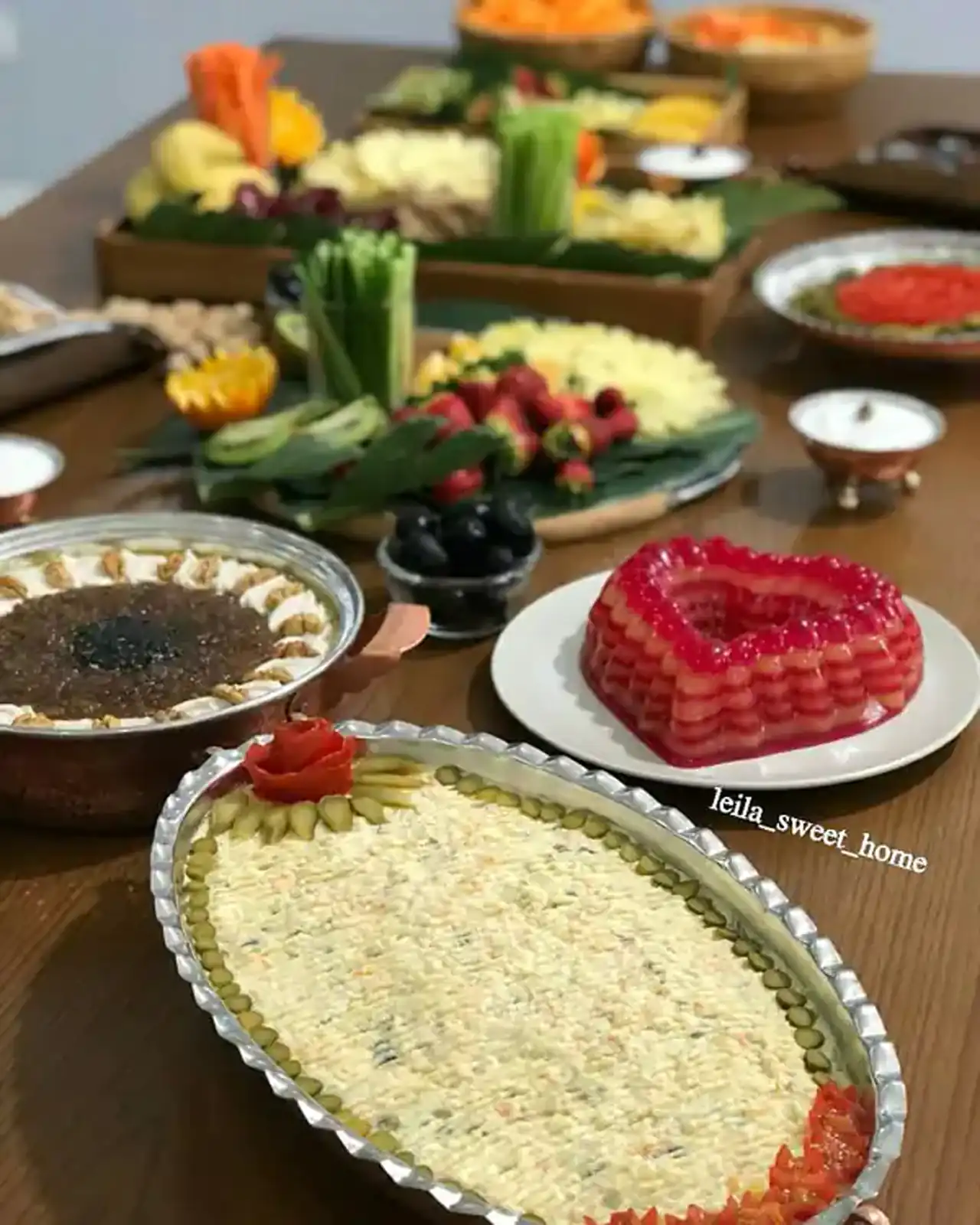 مدل سالاد الویه برای تولد + زیباترین مدل های سالاد الویه برای تولد بسیار لاکچری