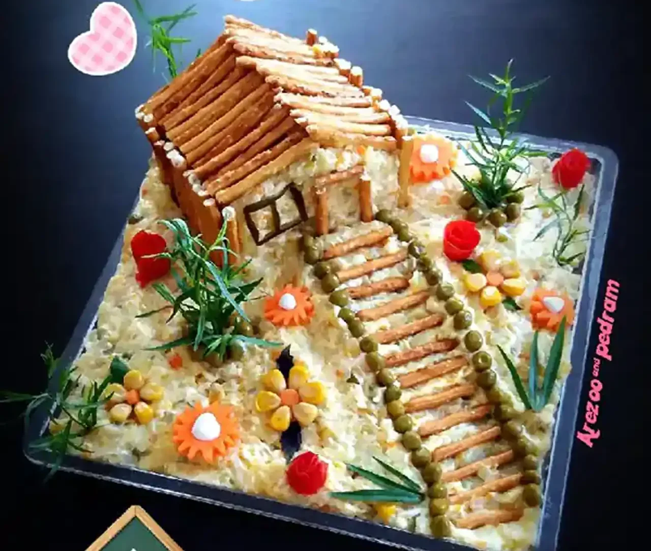 مدل سالاد الویه برای تولد + زیباترین مدل های سالاد الویه برای تولد بسیار لاکچری