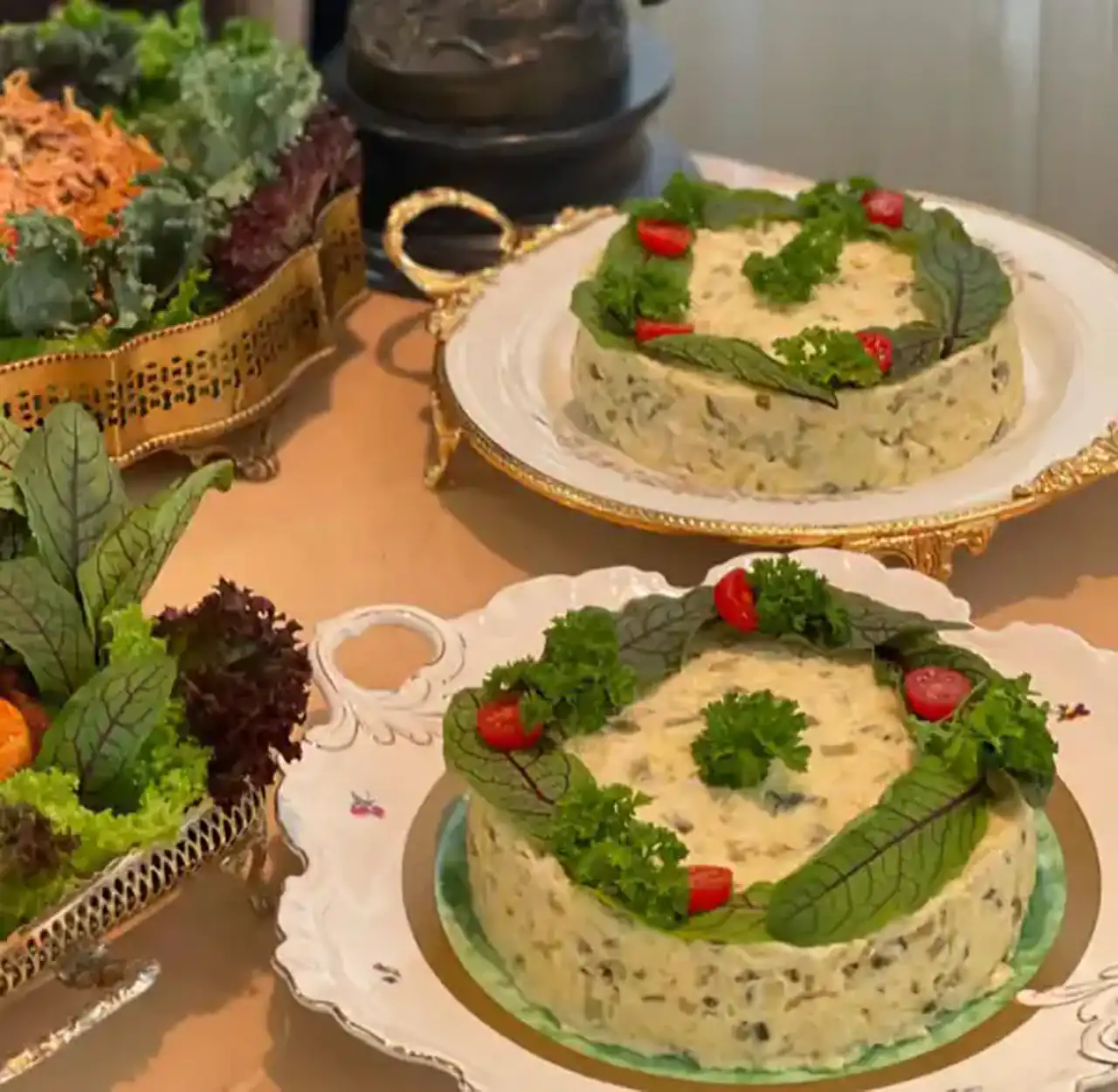مدل سالاد الویه برای تولد + زیباترین مدل های سالاد الویه برای تولد بسیار لاکچری