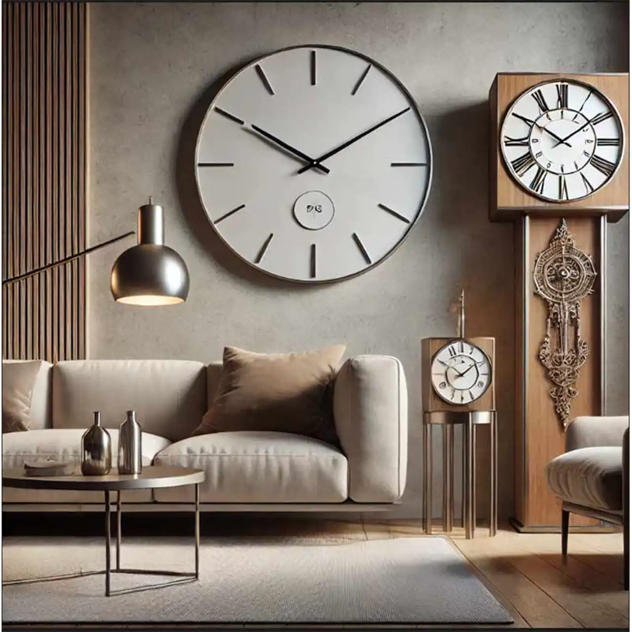 مدل ساعت دیواری ایستاده + زیباترین مدل های ساعت دیواری ایستاده تولید امسال