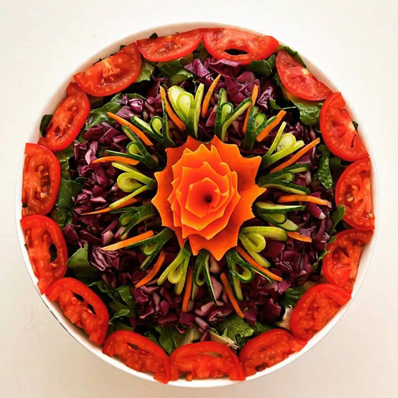 چند مدل سالاد برای مهمانی + زیباترین و راحت ترین مدل های سالاد برای مهمانی