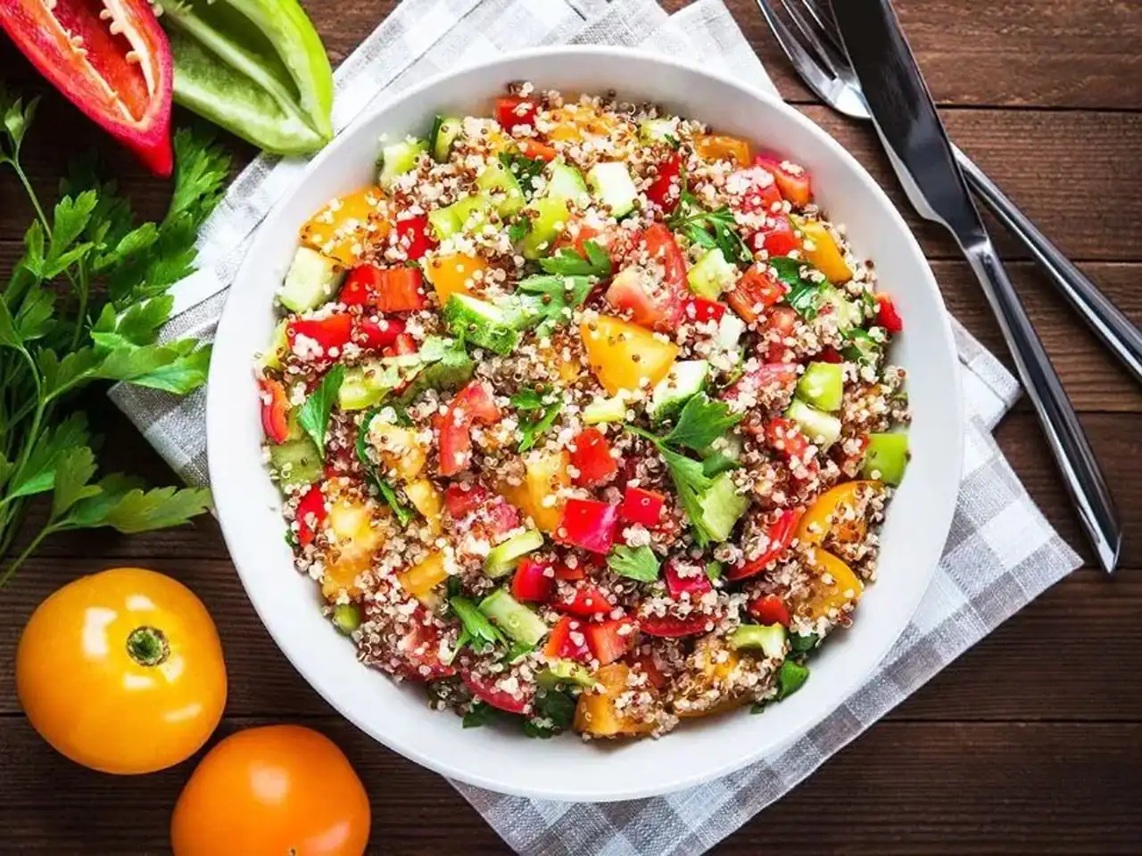 چند مدل سالاد رژیمی + زیباترین مدل های سالاد رژیمی ترند امسال بسیار شیک