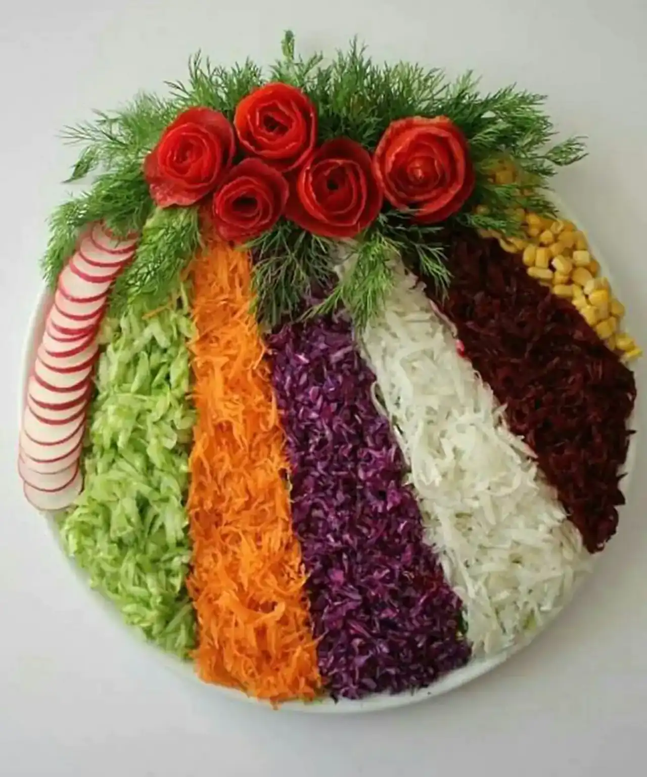 مدل سالاد ساده + بهترین و راحت ترین مدل های سالاد ساده مخصوص مهمانی