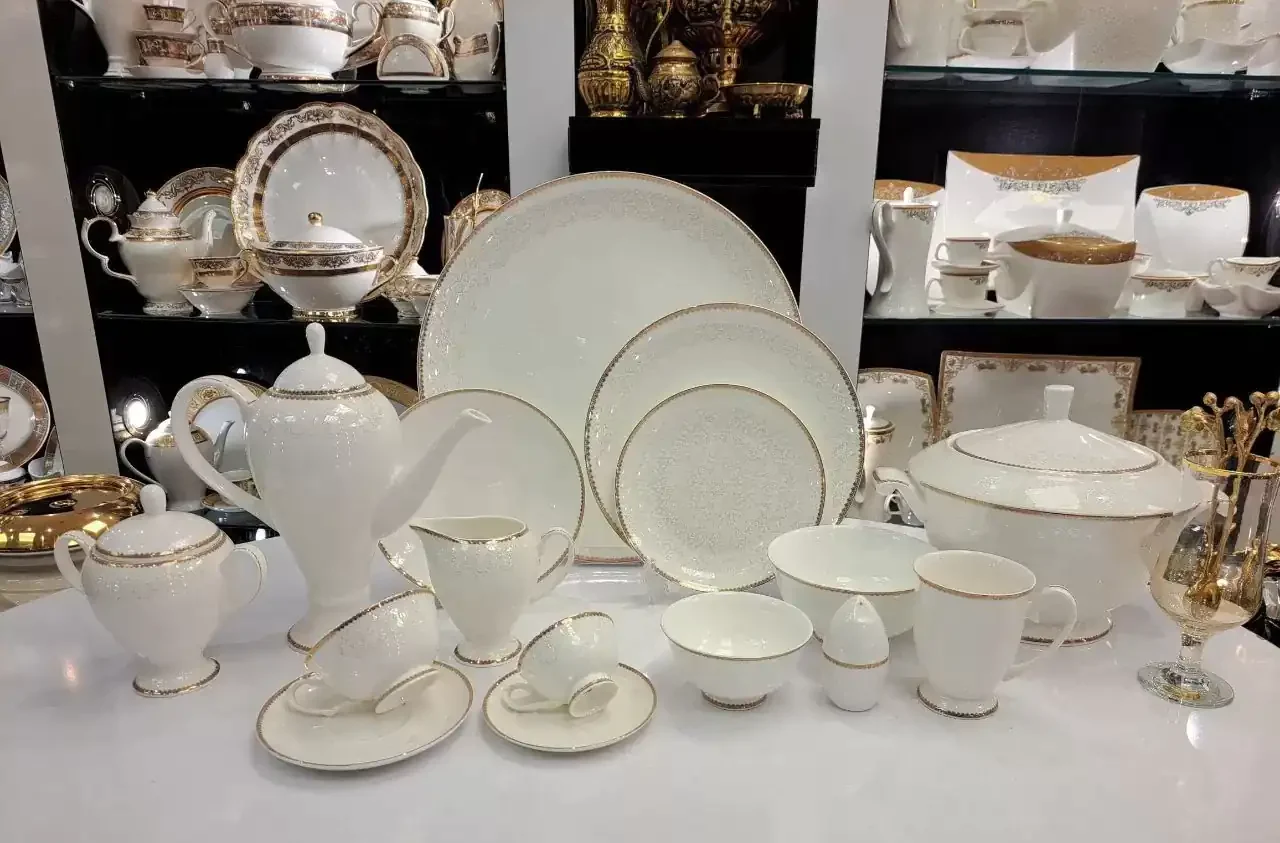 مدل سرویس غذاخوری چینی جدید + زیباترین مدل های سرویس غذاخوری لاکچری ترند