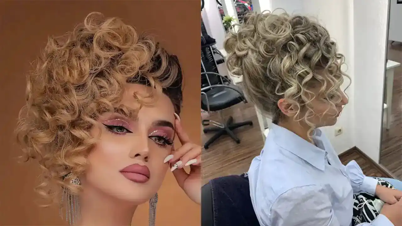مدل شینیون فر جدید + زیباترین مدل های شینیون فر جدید ترند امسال بسیار شیک