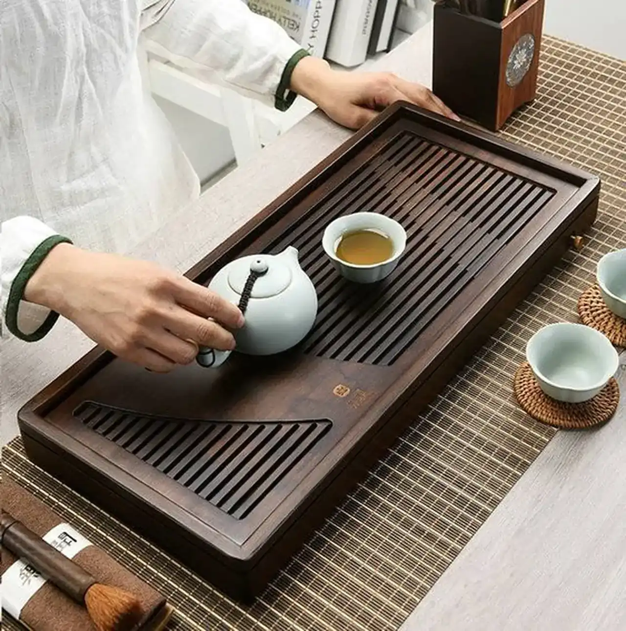 جدیدترین مدل سینی چای + زیباترین مدل های سینی چای ترند امسال بسیار شیک