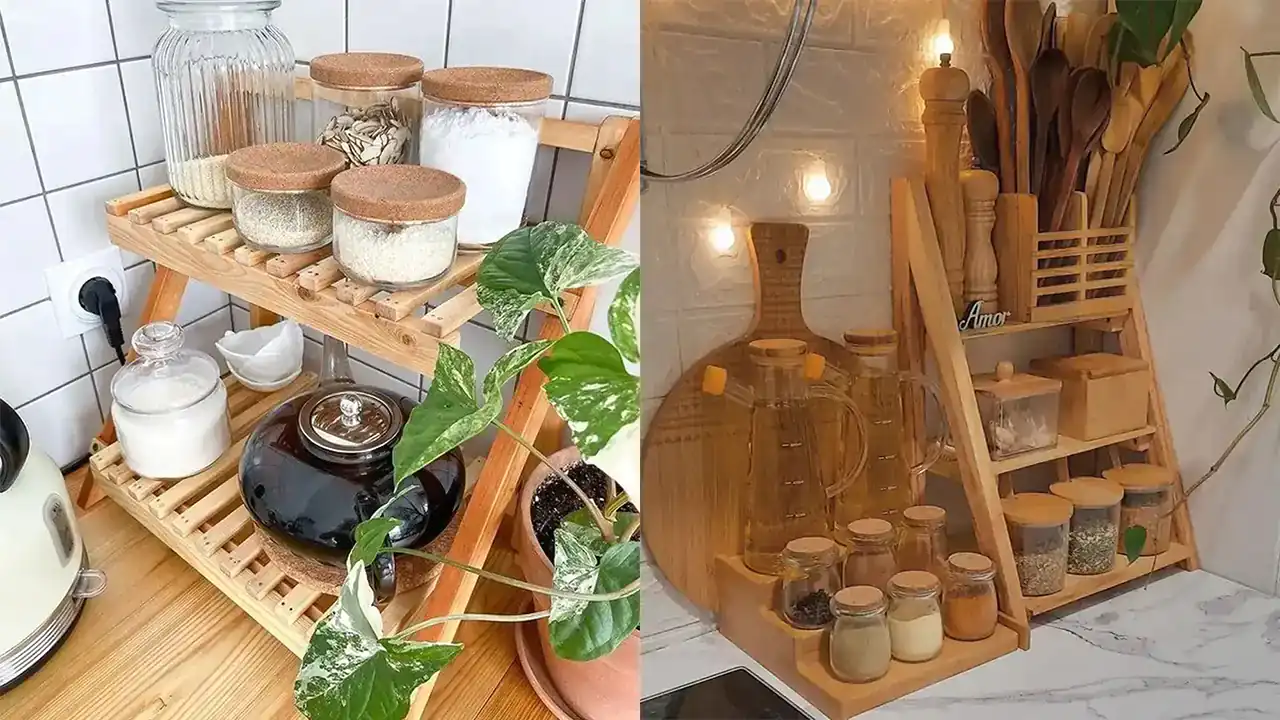 مدل استند چوبی برای پاسماوری + زیباترین مدل های استند چوبی برای پاسماوری امسال