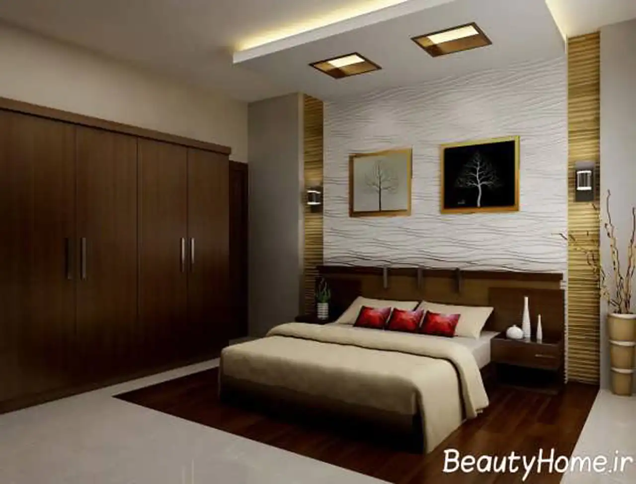 تخت خواب ساده و شیک دو نفره + زیباترین مدل های تخت خواب ساده و شیک دو نفره