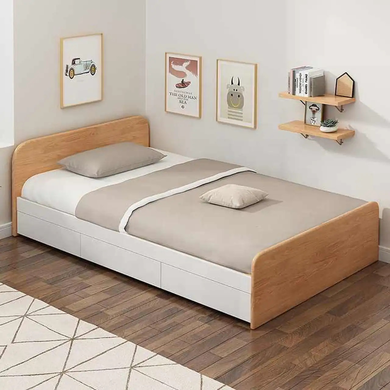 مدل تخت خواب یک نفره + زیباترین مدل های تخت خواب یک نفره ترند امسال