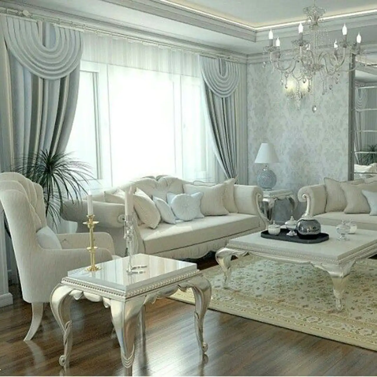 تزیین خانه عروس + دیزاین های شیک و مدرن برای پذیرایی که همه عاشقش میشن