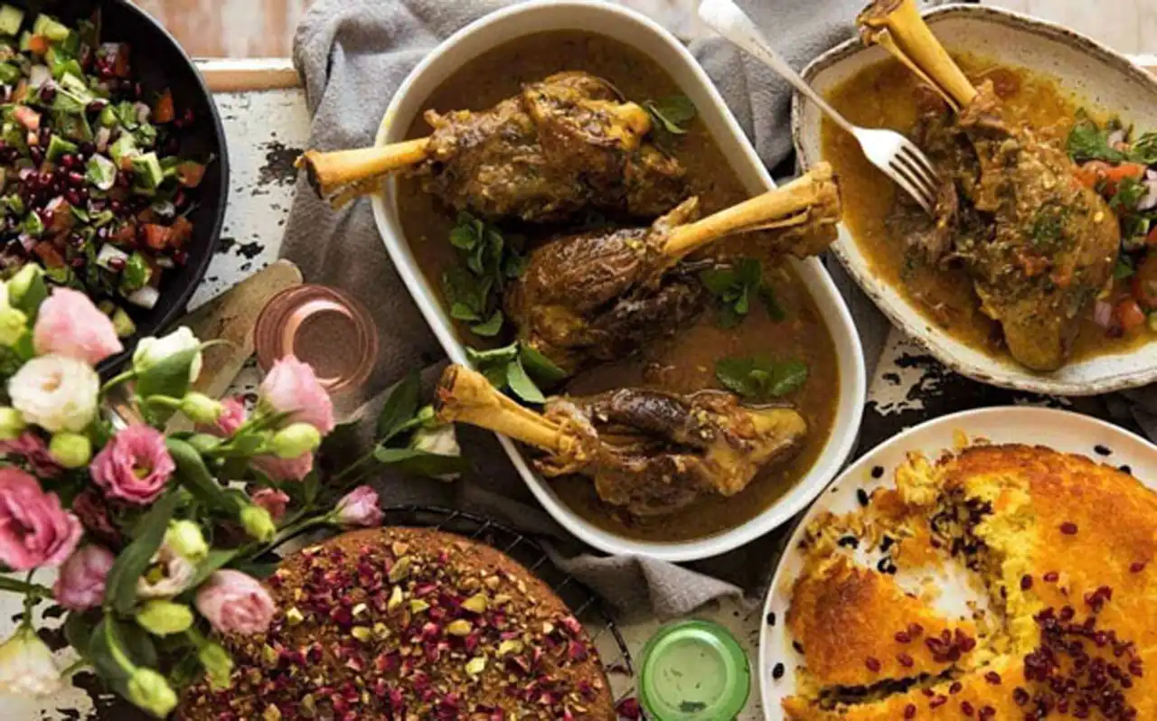تزیین چلو گوشت + بهترین دیزاین و تزیین چلو گوشت برای مراسم و مهمانی های خاص
