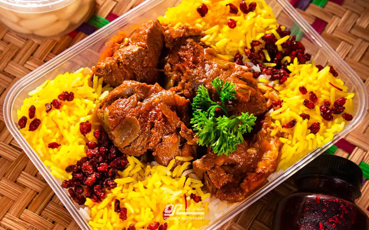 تزیین چلو گوشت + بهترین دیزاین و تزیین چلو گوشت برای مراسم و مهمانی های خاص