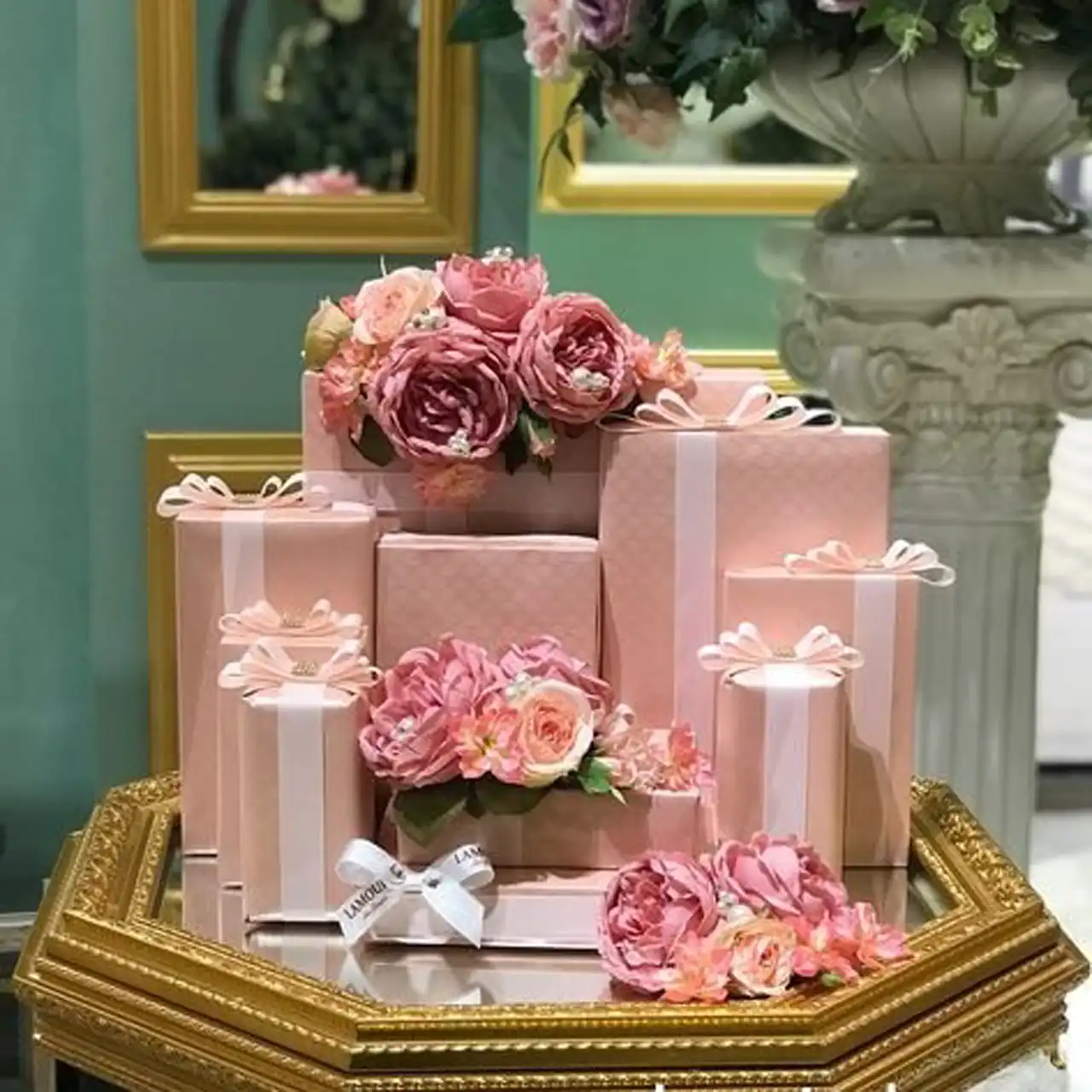 تزیین جهاز عروس با روبان + زیباترین ایده ها برای تزیین جهاز عروس با روبان امسال