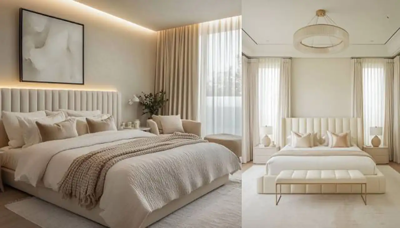 تزیین اتاق خواب + زیباترین دیزاین و تزیین و طراحی اتاق خواب بسیار لاکچری