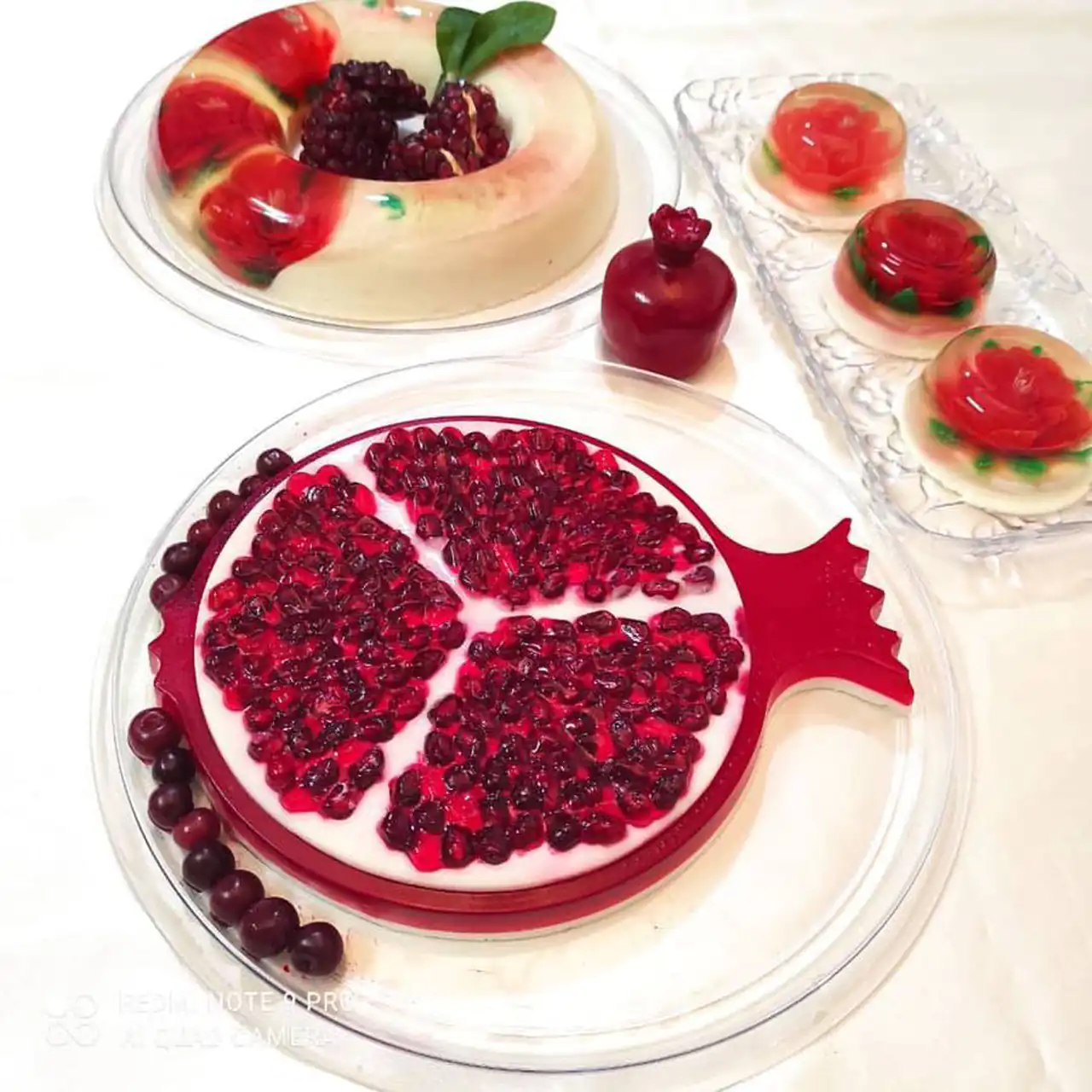 تزیین ژله شب یلدا + زیباترین مدل های دیزاین و تزیین ژله شب یلدا مخصوص امسال