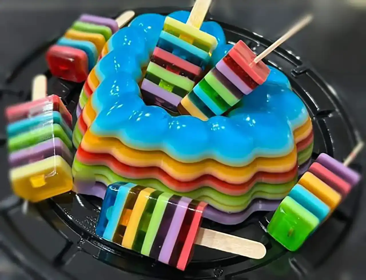 مدل ژله + زیباترین مدل های تزیین و دیزاین ژله بسیار شیک مخصوص مهمانی