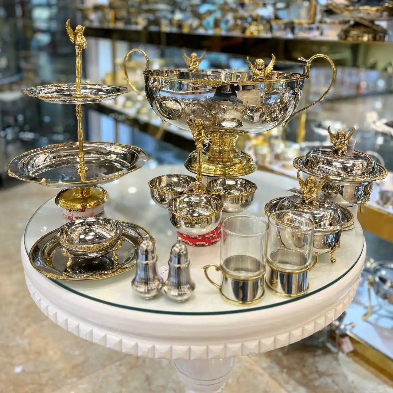 ظروف استیل پذیرایی + زیباترین مدل های ظروف استیل پذیرایی ترند امسال
