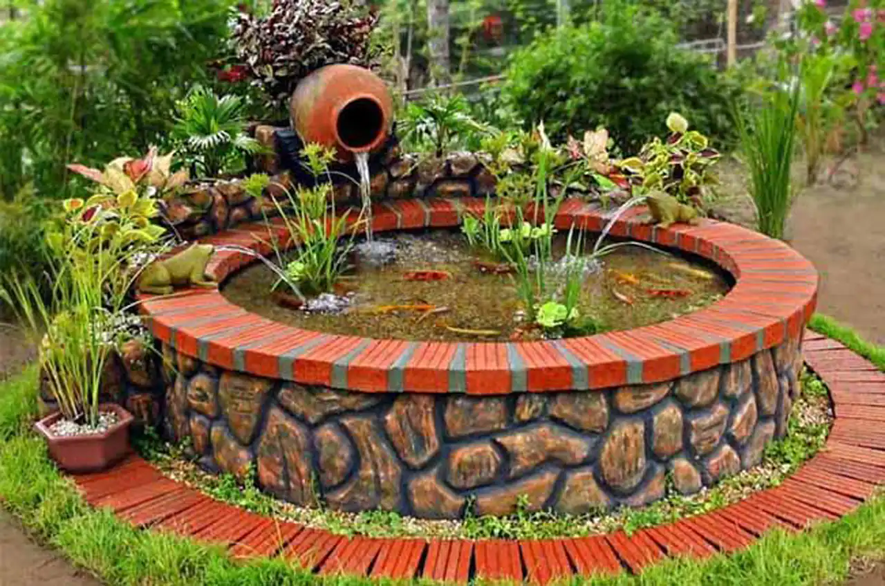 آبنما برای حیاط ویلا زیبا و شیک با ایده های متفاوت کوچک و بزرگ برای باسلیقه ها