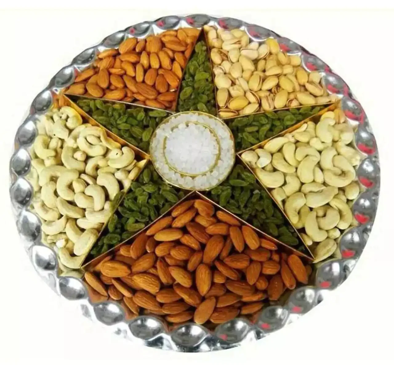 تزیین آجیل شب یلدا برای عروس + زیباترین مدل دیزاین و تزیین آجیل شب یلدا امسال