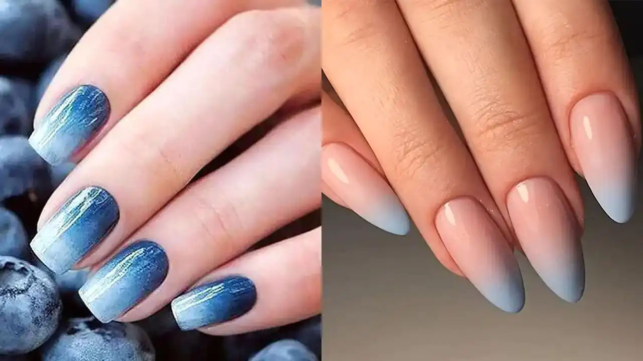 مدل آمبره ناخن + زیباترین و شیک ترین مدل های آمبره ناخن ترند امسال