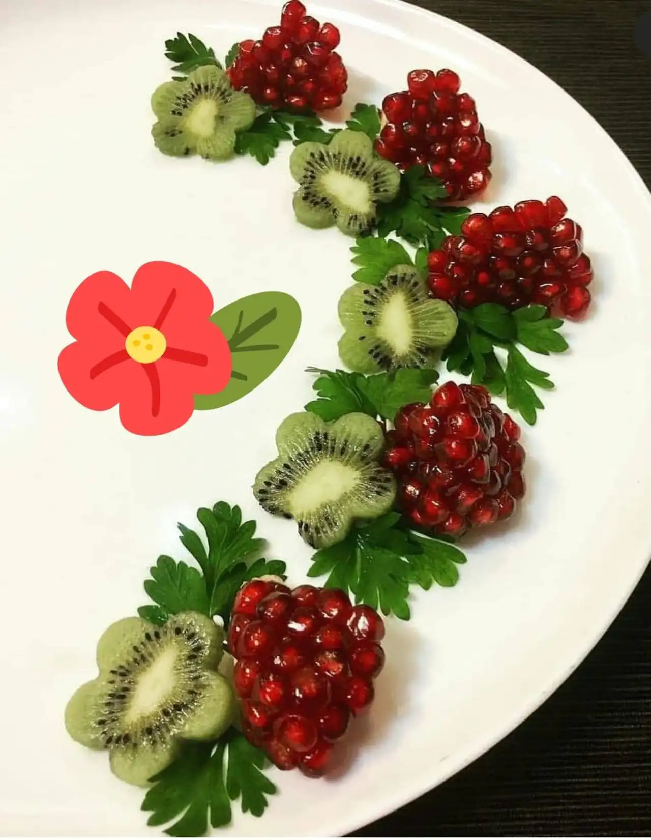 تزیین انار شب یلدا ساده + زیباترین دیزاین و تزیین انار شب یلدای ساده امسال