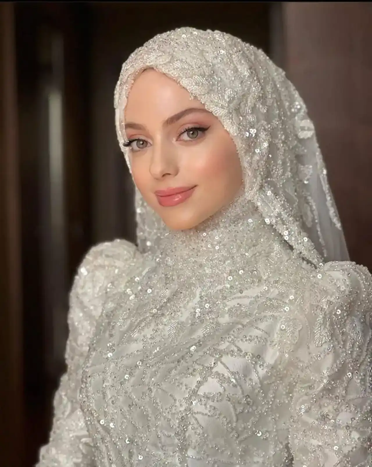 مدل آرایش با حجاب صورت + زیباترین مدل های آرایش صورت بسیار سنگین و شکیل