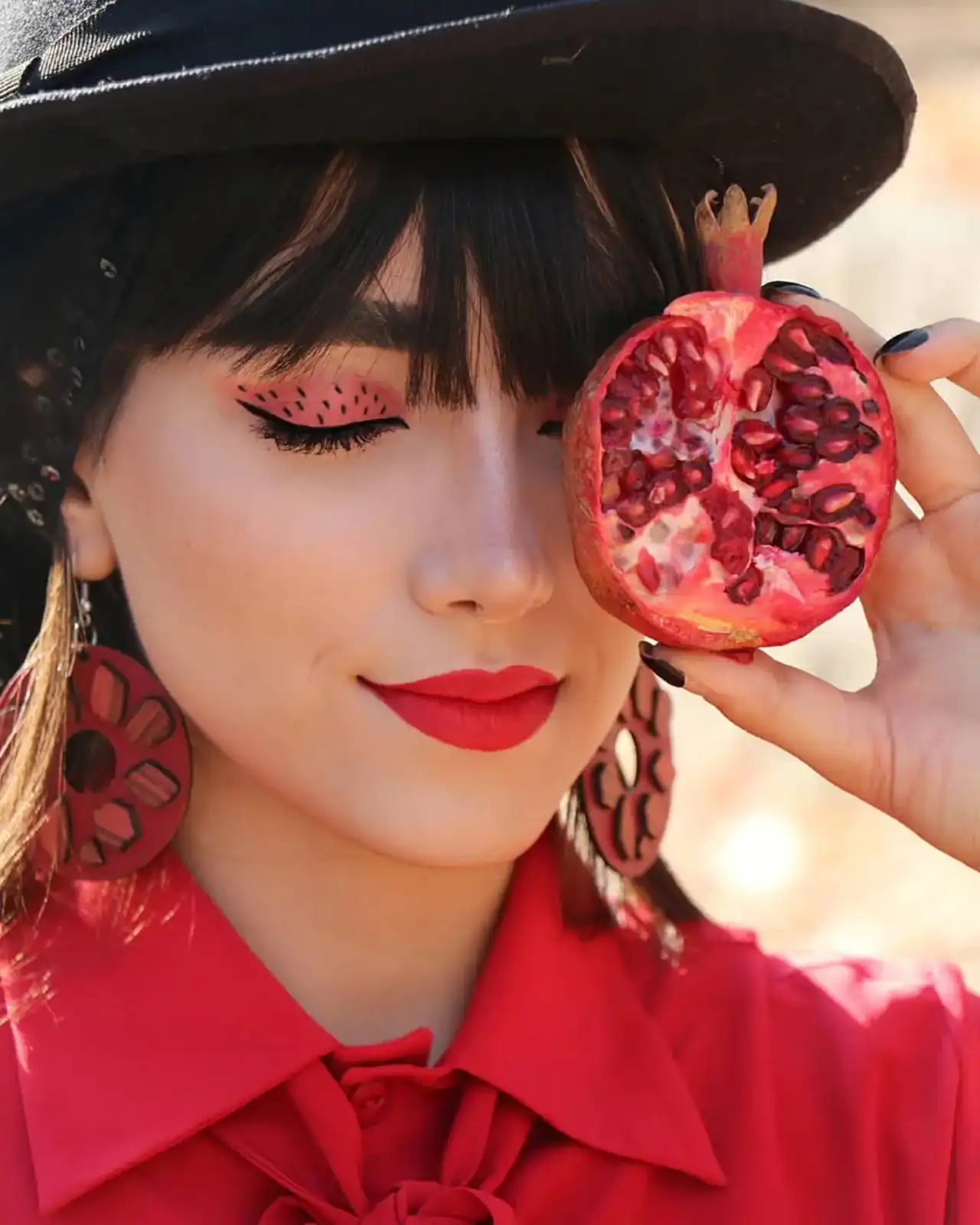 مدل آرایش برای شب یلدا + زیباترین و شیک ترین مدل های آرایش برای شب یلدای امسال