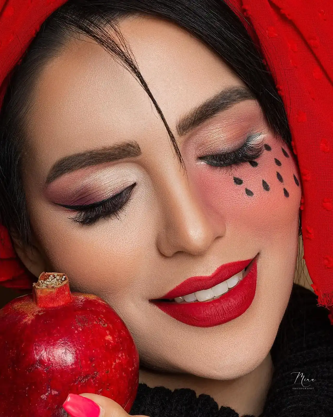 مدل آرایش برای شب یلدا + زیباترین و شیک ترین مدل های آرایش برای شب یلدای امسال