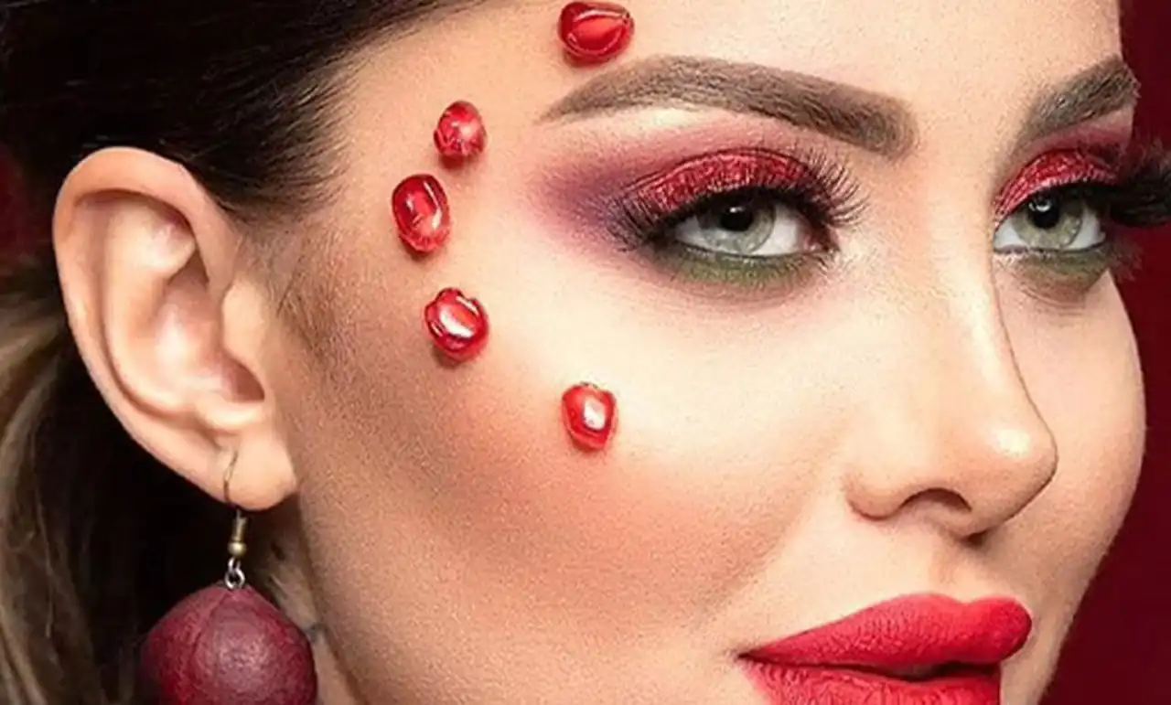 مدل آرایش برای شب یلدا + زیباترین و شیک ترین مدل های آرایش برای شب یلدای امسال