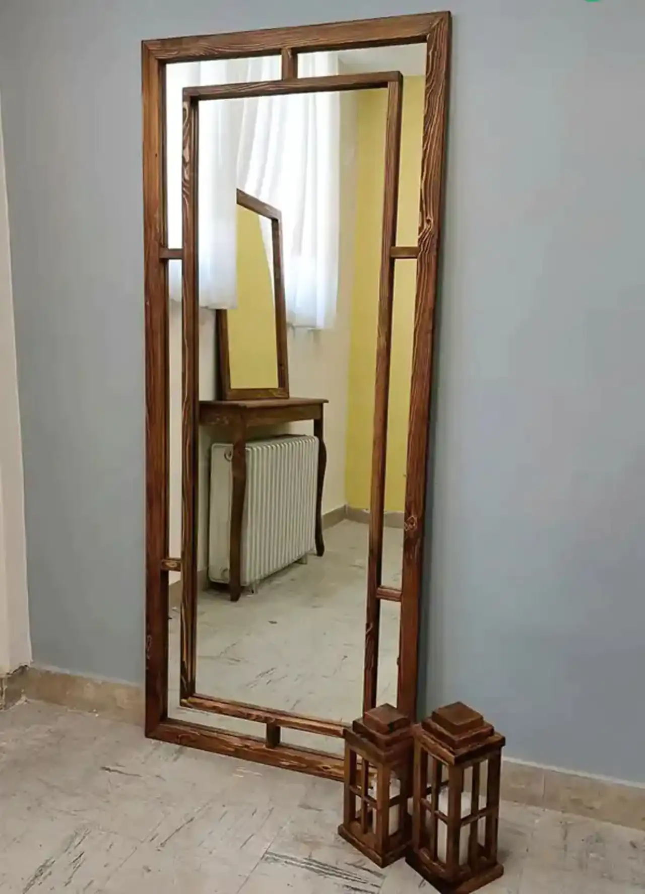 مدل آینه ایستاده ام دی اف + زیباترین مدل های آینه ایستاده ام دی اف امسال