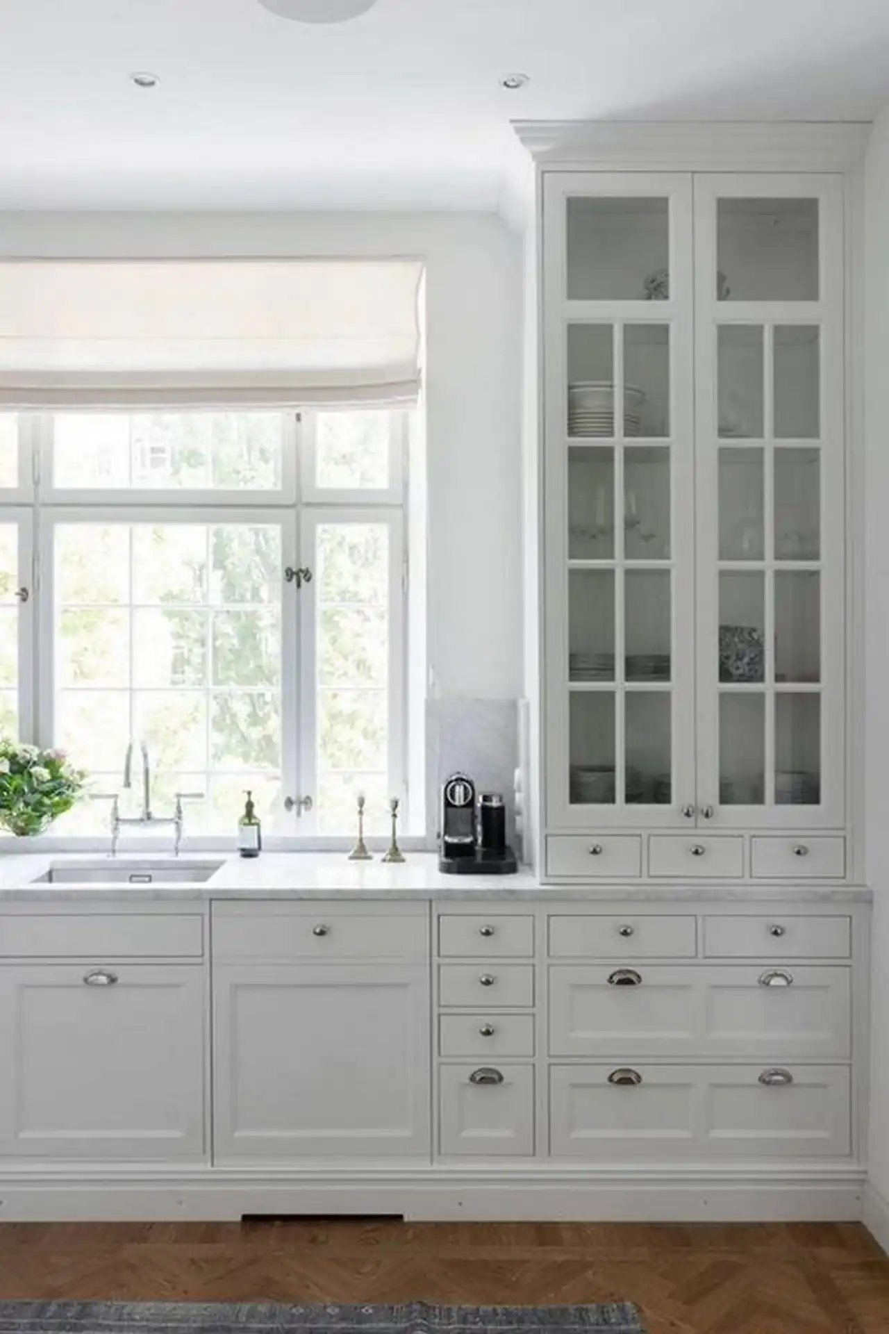 مدل کابینت برای آشپزخانه پنجره دار + زیباترین مدل های کابینت برای آشپزخانه امسال