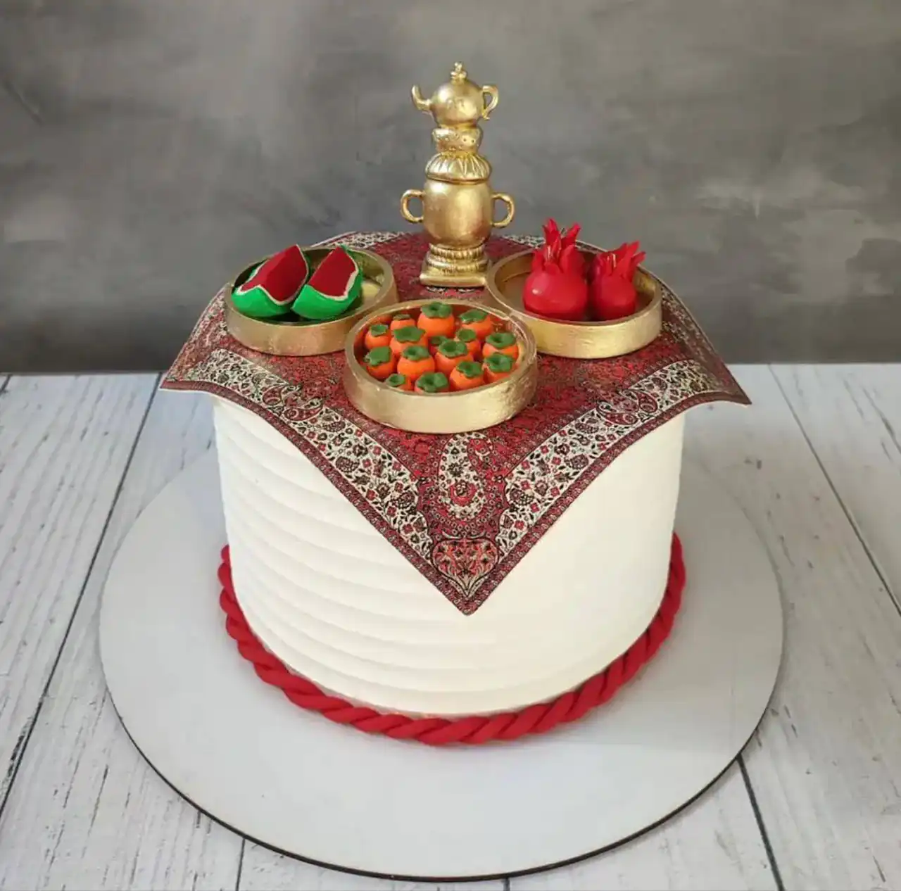 مدل کیک شب یلدا جدید + زیباترین و شیک ترین مدل های کیک شب یلدا جدید امسال