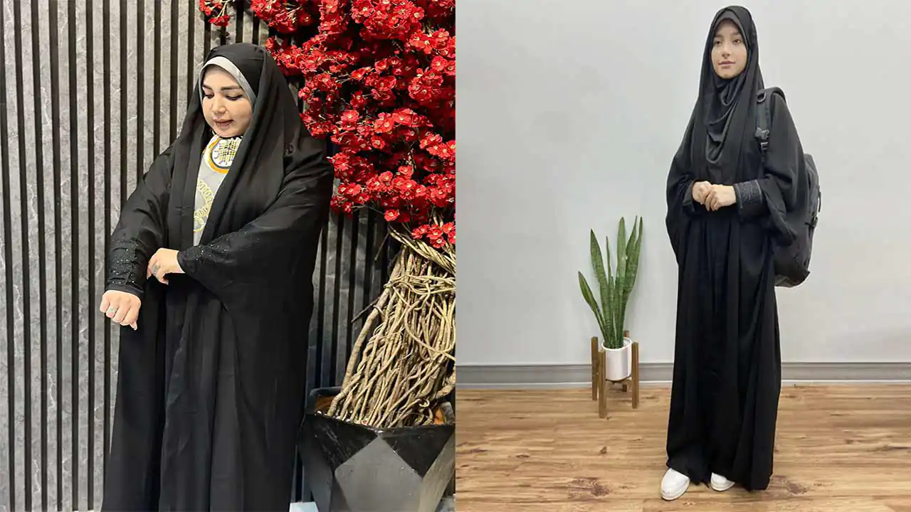 چادر مدل دانشجویی ساده و گیپور دار زیبا و جدید با مدل هایی که جایی ندیده اید