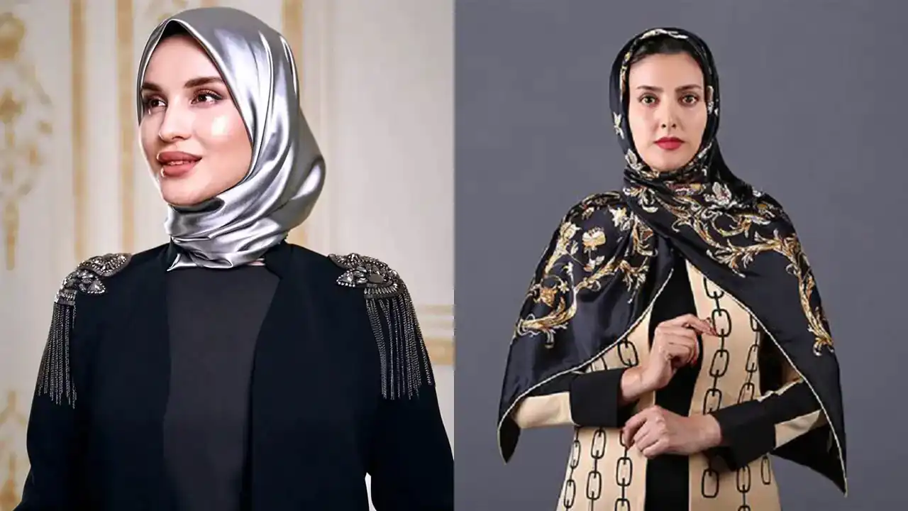 مدل حجاب با شال + زیباترین و شیک ترین مدل های حجاب با شال ترند امسال